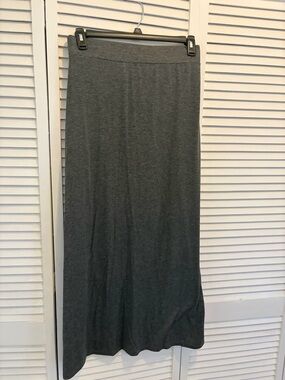 Faded Glory Charcoal Gray Maxi Skirt - Sleek Everyday Wear